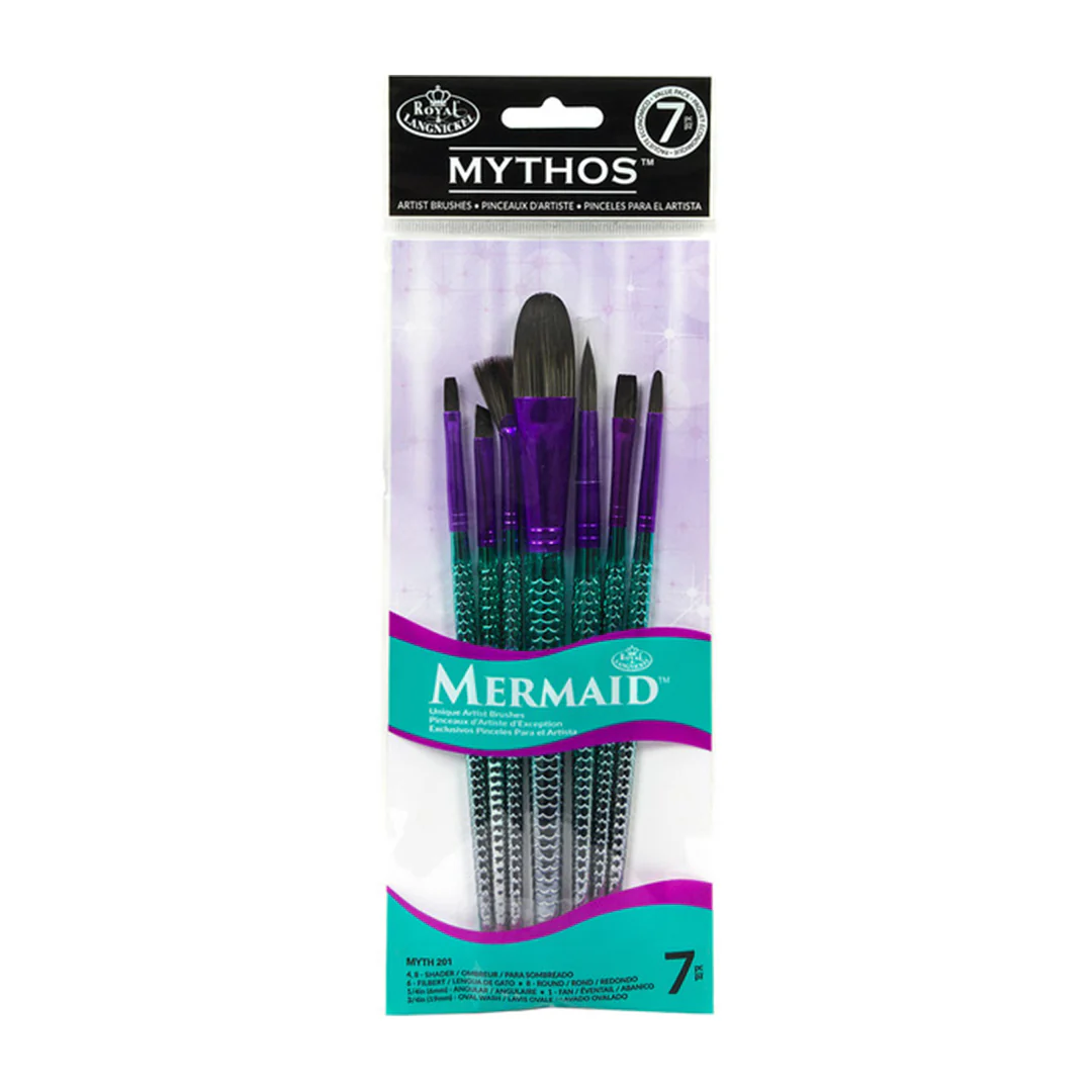 Mermaid Mythos Brush Set 7 Pieces