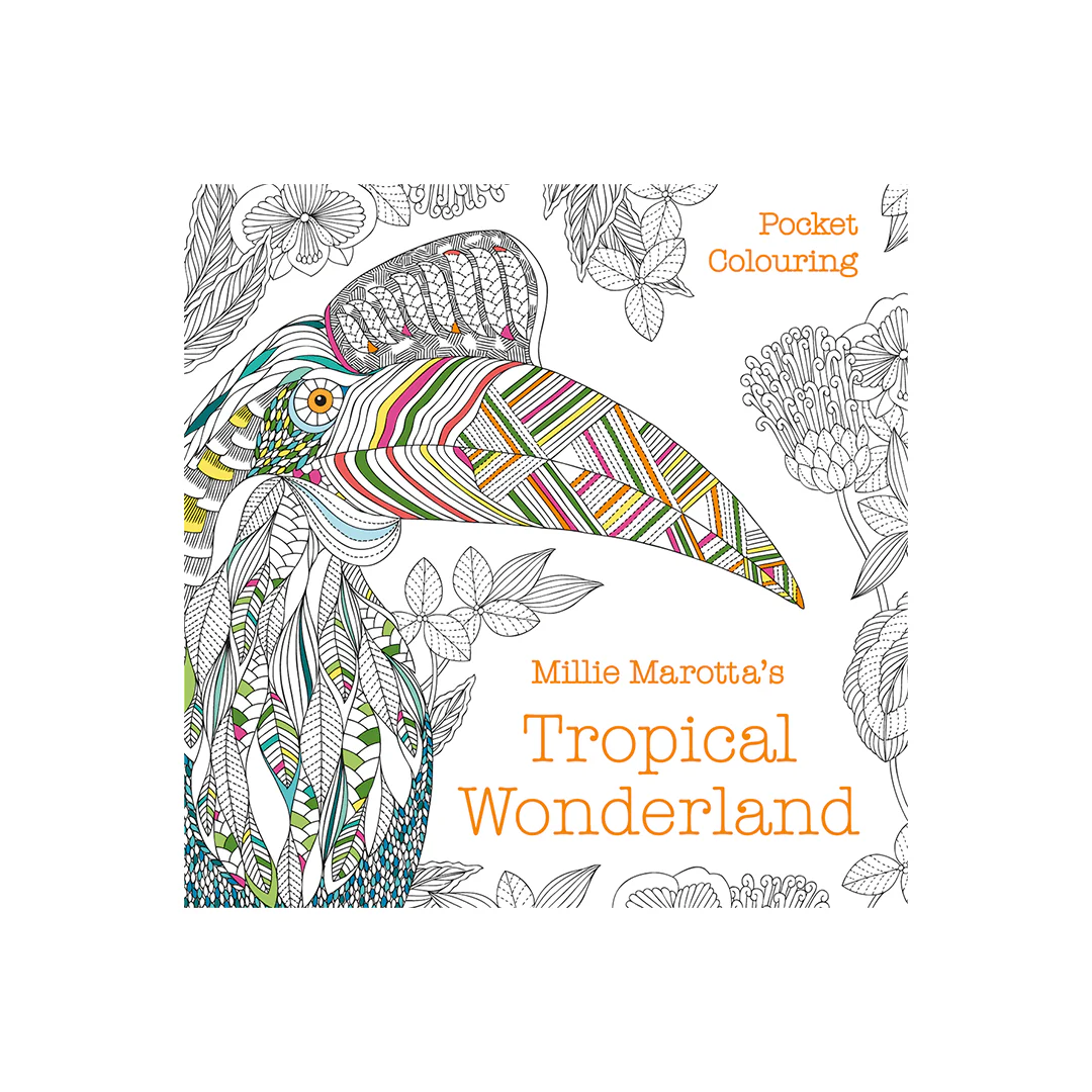 Millie Marotta's Tropical Wonderland Pocket Colouring