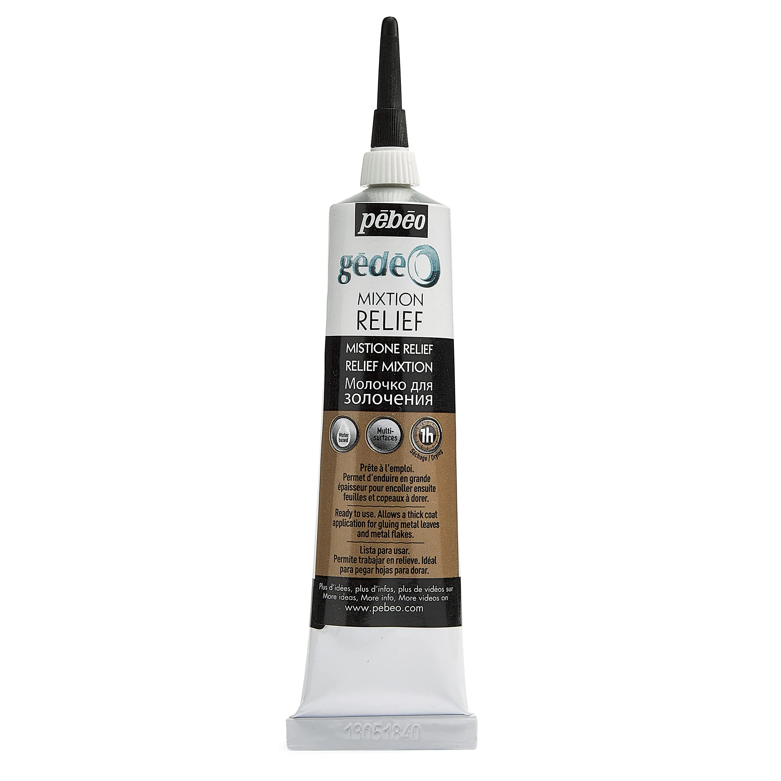 Mixtion Relief Gilding Paste, 37ml, Transparent