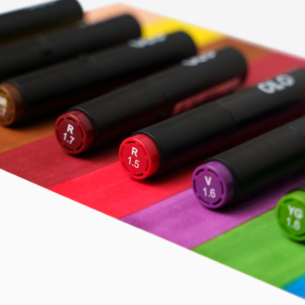 OLO 8 Color Brush Comic Set - Image 4