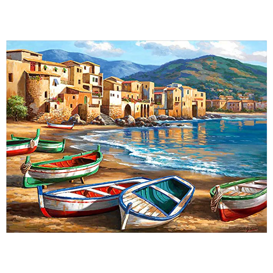 Paint by Numbers - Spiaggia della Citta (Adults)