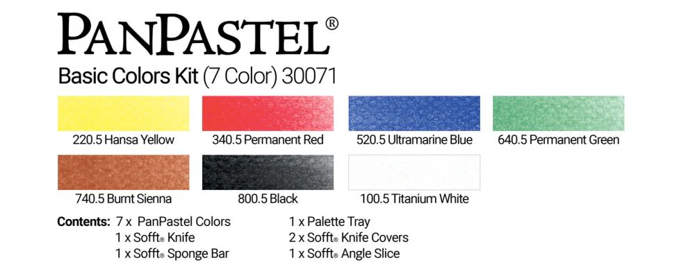 PanPastel Basic Colors (7 Color Kit) - Image 3