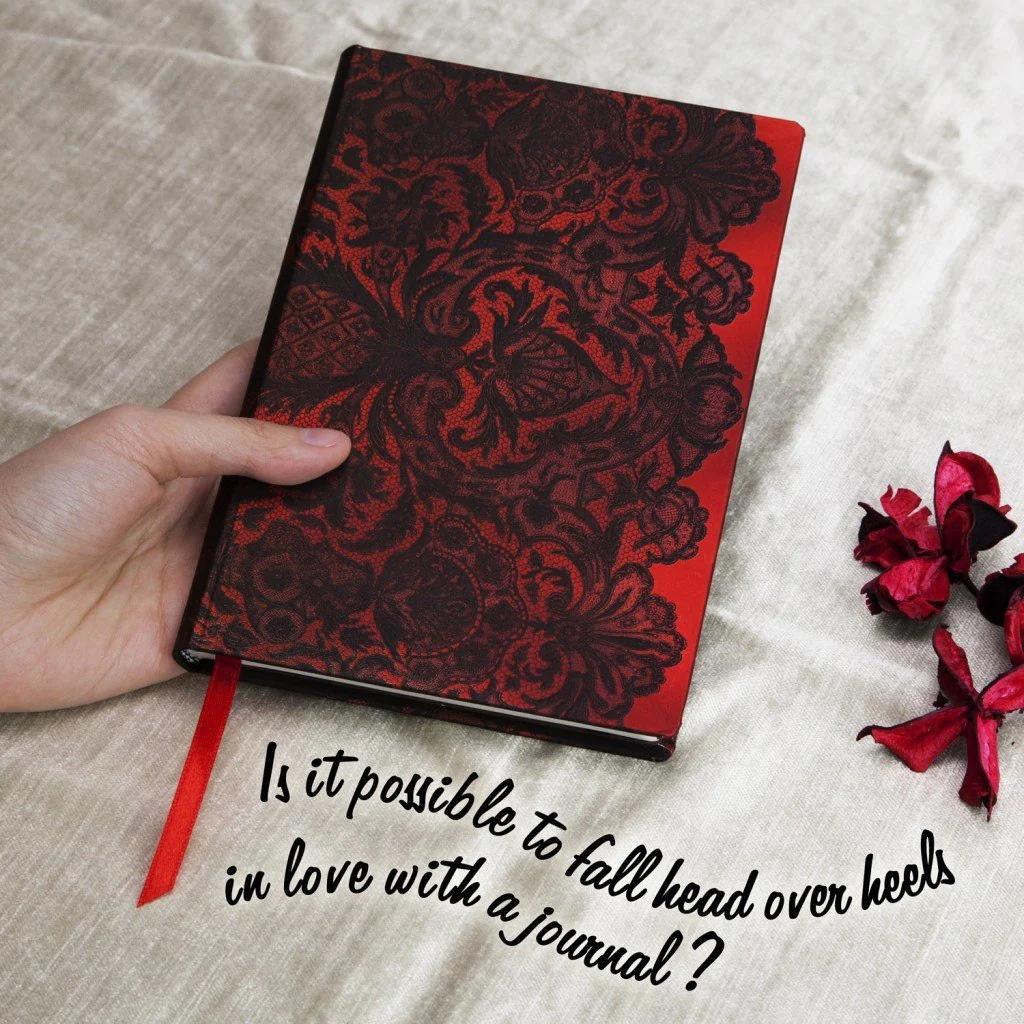 Paperblanks - Lace Allure (Rouge Boudoir) - Image 3