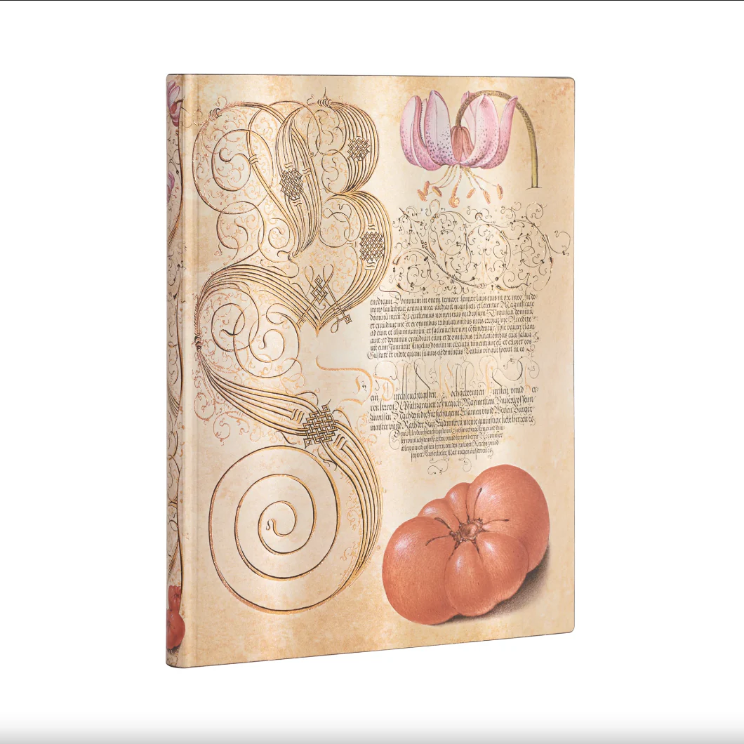 Paperblanks Mira Botanica Lily & Tomato Ultra Unlined
