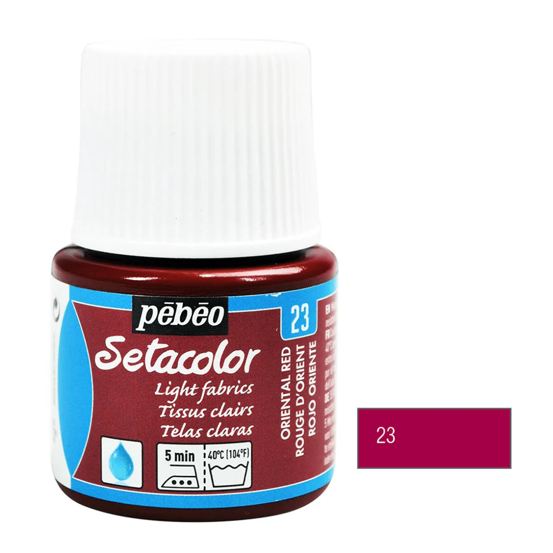 Pebeo Setacolor Light Fabric Paint 45ml - Colours - Image 11
