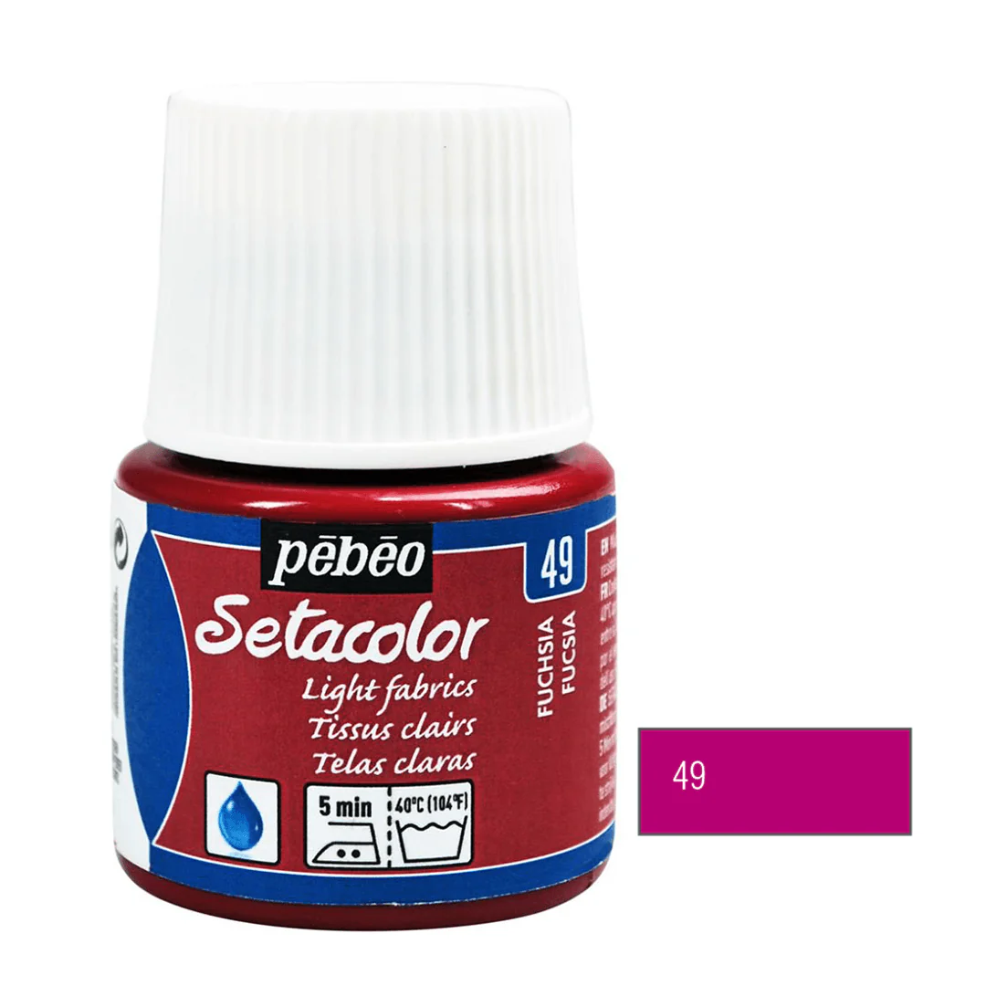 Pebeo Setacolor Light Fabric Paint 45ml - Colours - Image 12