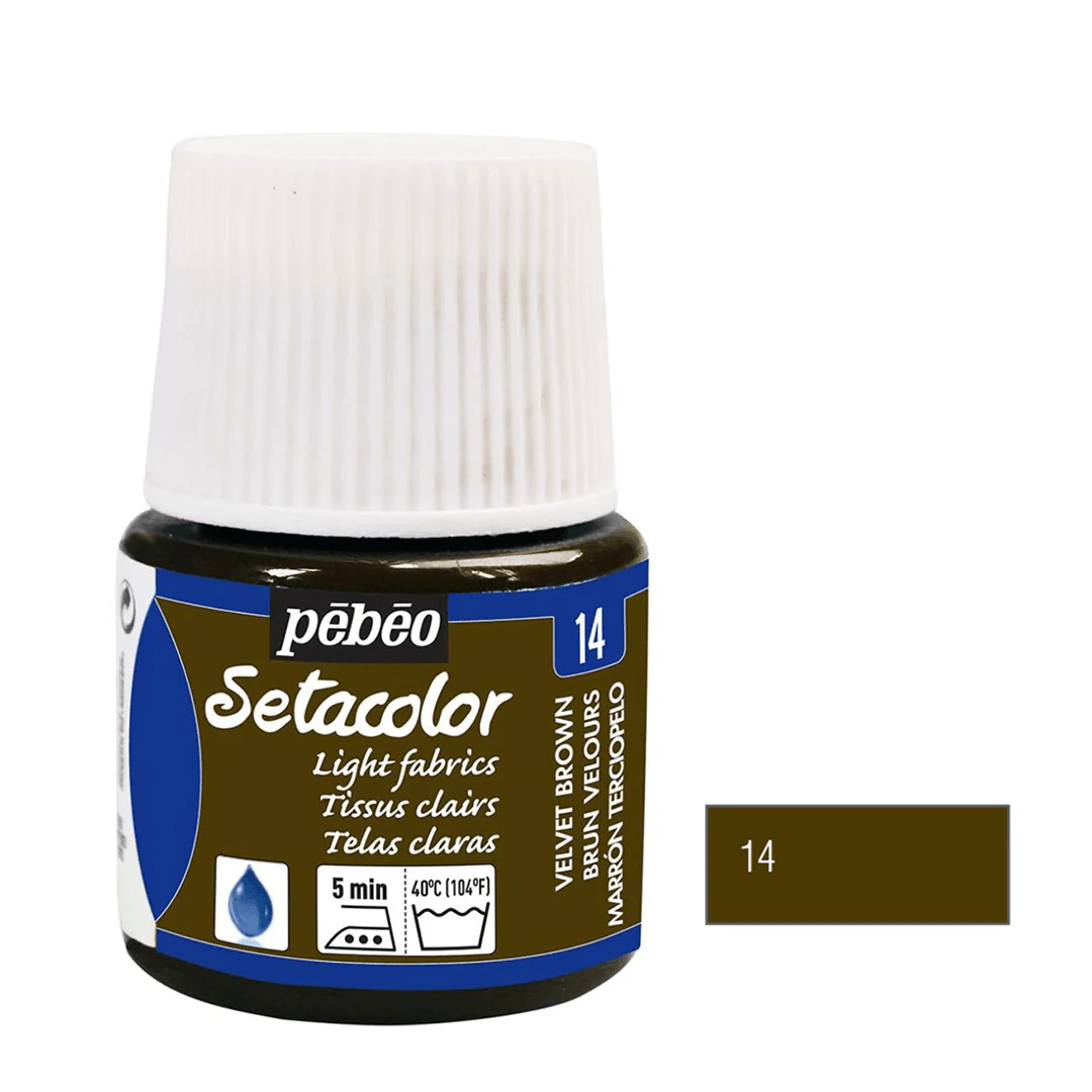 Pebeo Setacolor Light Fabric Paint 45ml - Colours - Image 14