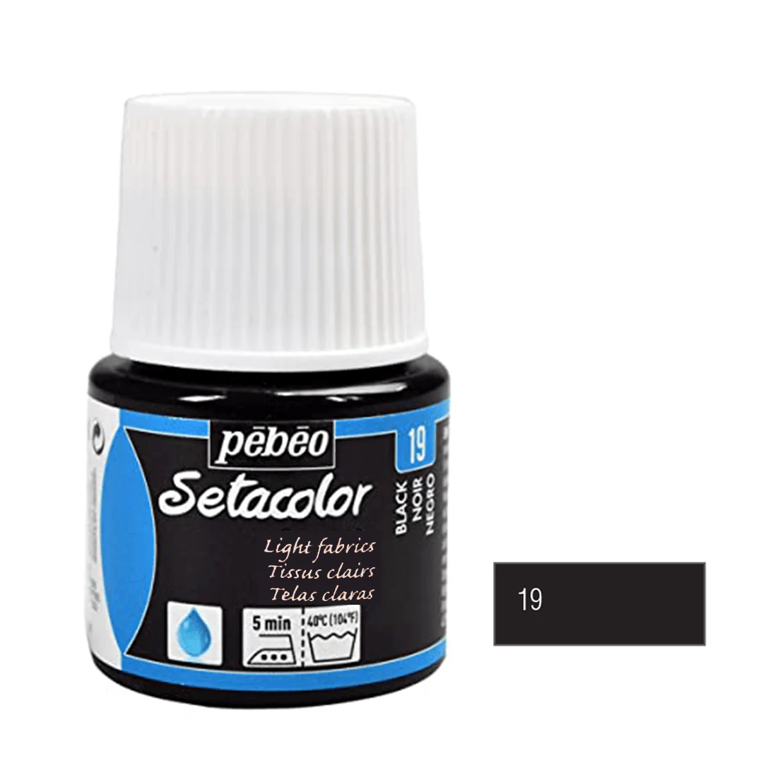 Pebeo Setacolor Light Fabric Paint 45ml - Colours - Image 15