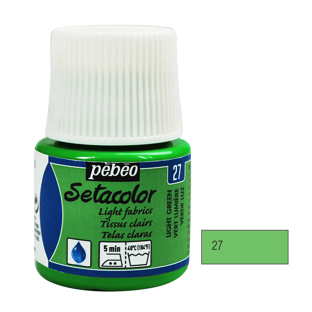Pebeo Setacolor Light Fabric Paint 45ml - Colours - Image 4