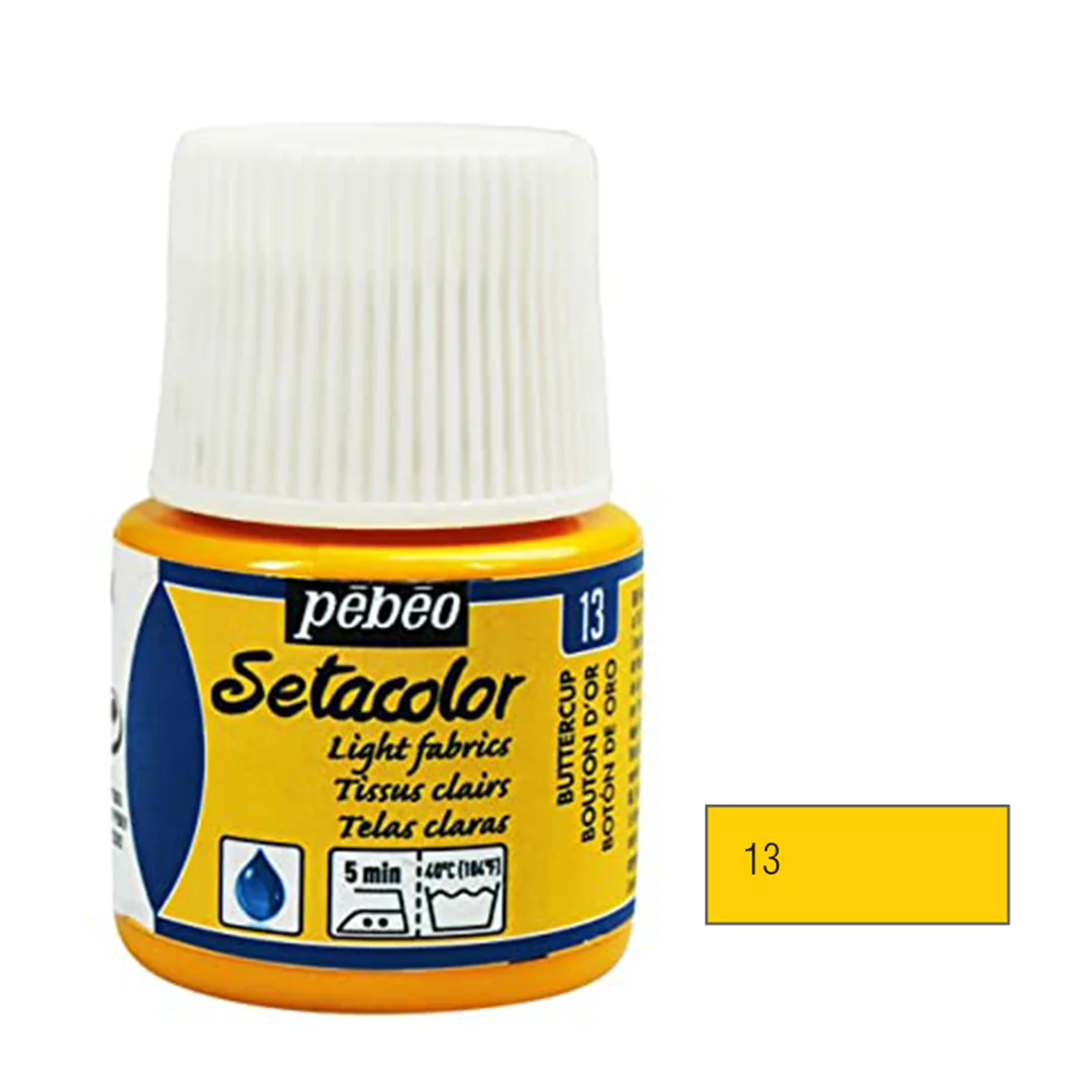 Pebeo Setacolor Light Fabric Paint 45ml - Colours - Image 7