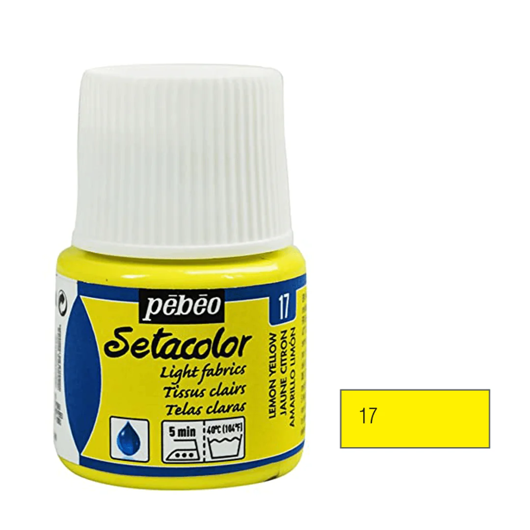 Pebeo Setacolor Light Fabric Paint 45ml - Colours - Image 8