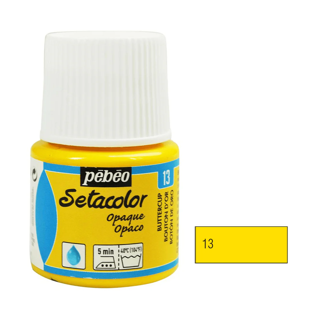 Pebeo Setacolor Opaque Fabric Paint 45ml - Colours - Image 10