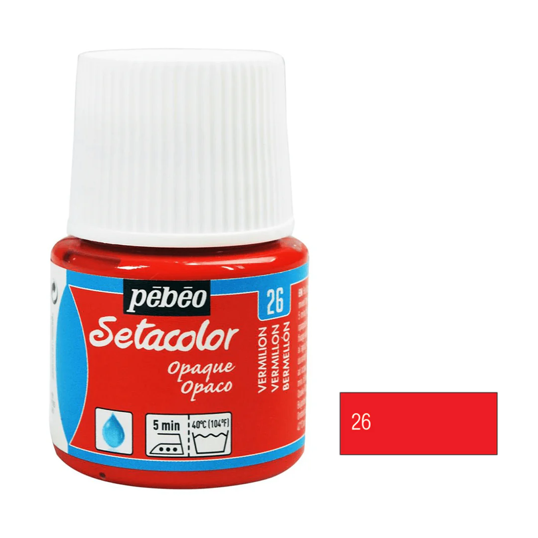 Pebeo Setacolor Opaque Fabric Paint 45ml - Colours - Image 13