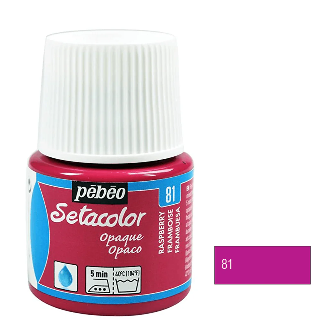Pebeo Setacolor Opaque Fabric Paint 45ml - Colours - Image 14