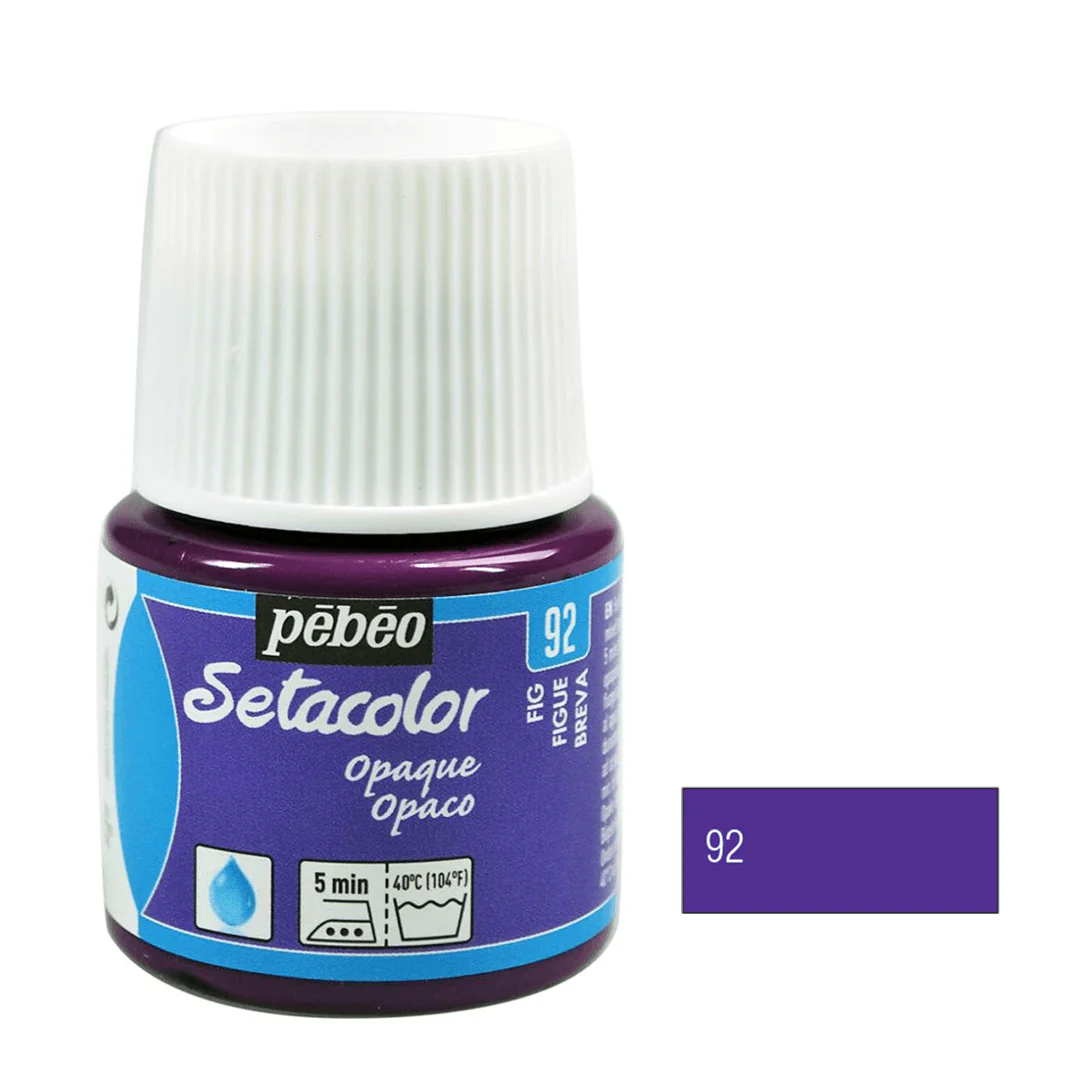 Pebeo Setacolor Opaque Fabric Paint 45ml - Colours - Image 17