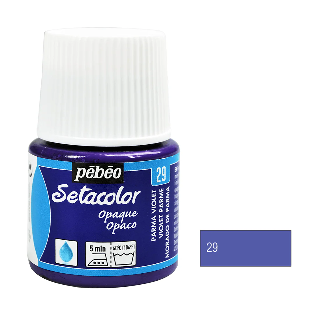 Pebeo Setacolor Opaque Fabric Paint 45ml - Colours - Image 18