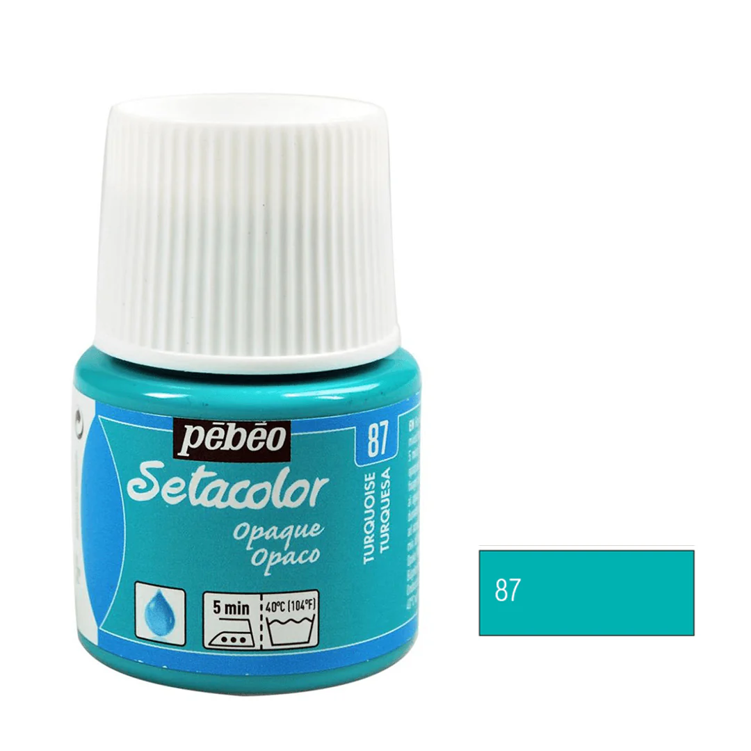 Pebeo Setacolor Opaque Fabric Paint 45ml - Colours - Image 3