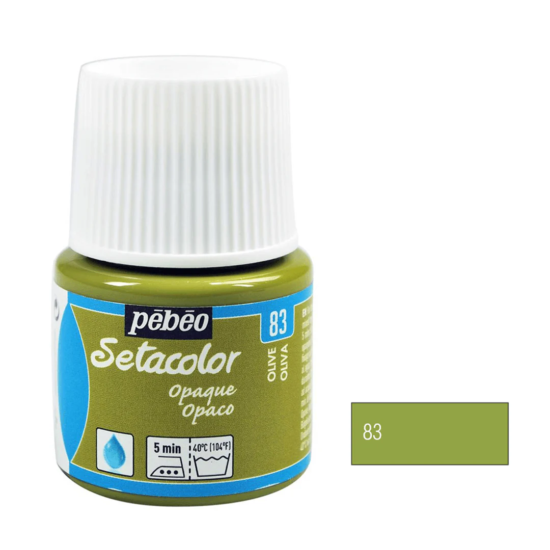 Pebeo Setacolor Opaque Fabric Paint 45ml - Colours - Image 8