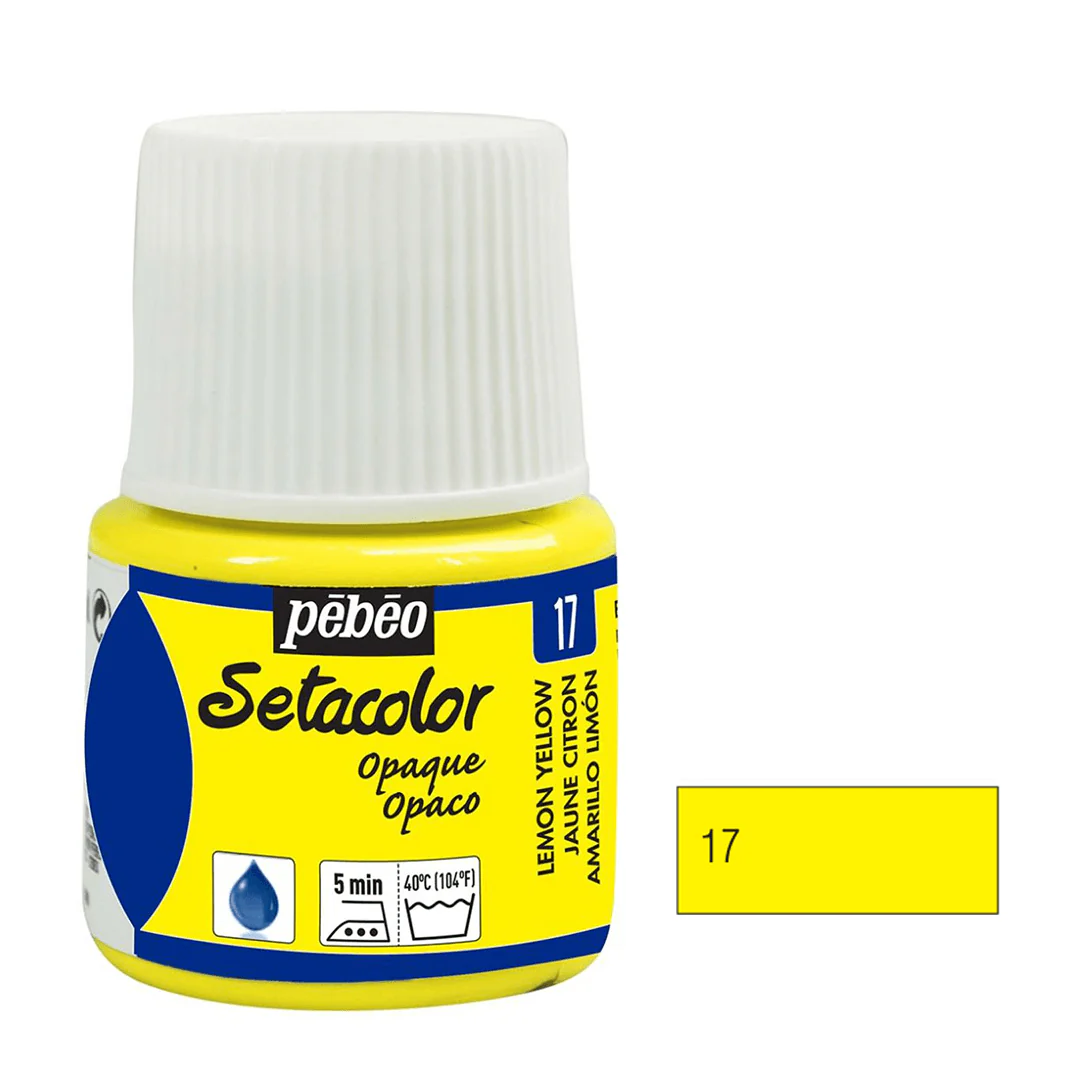 Pebeo Setacolor Opaque Fabric Paint 45ml - Colours - Image 9