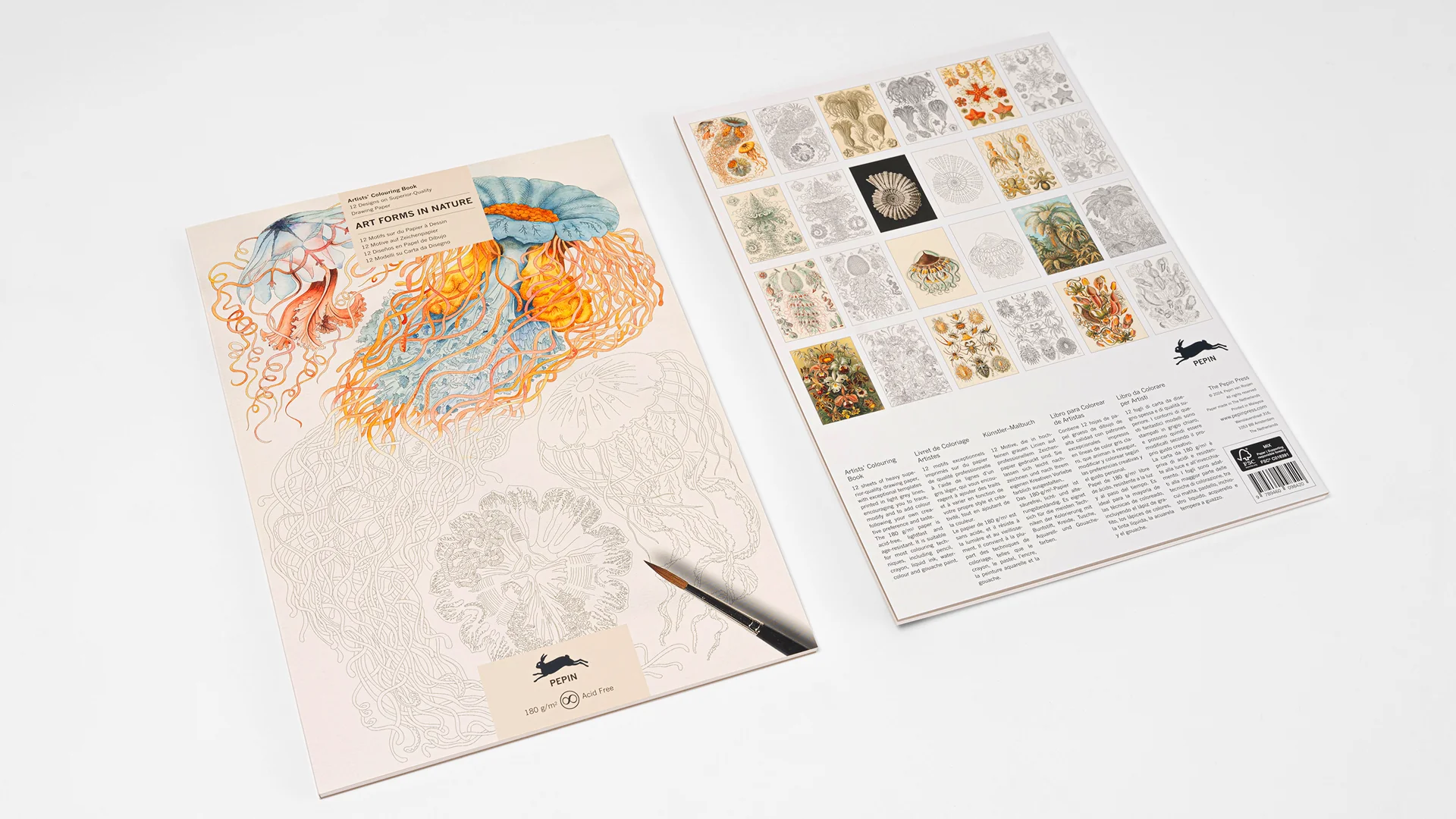 PEPIN Artists' Colouring Book: Art Forms in Nature - Image 2