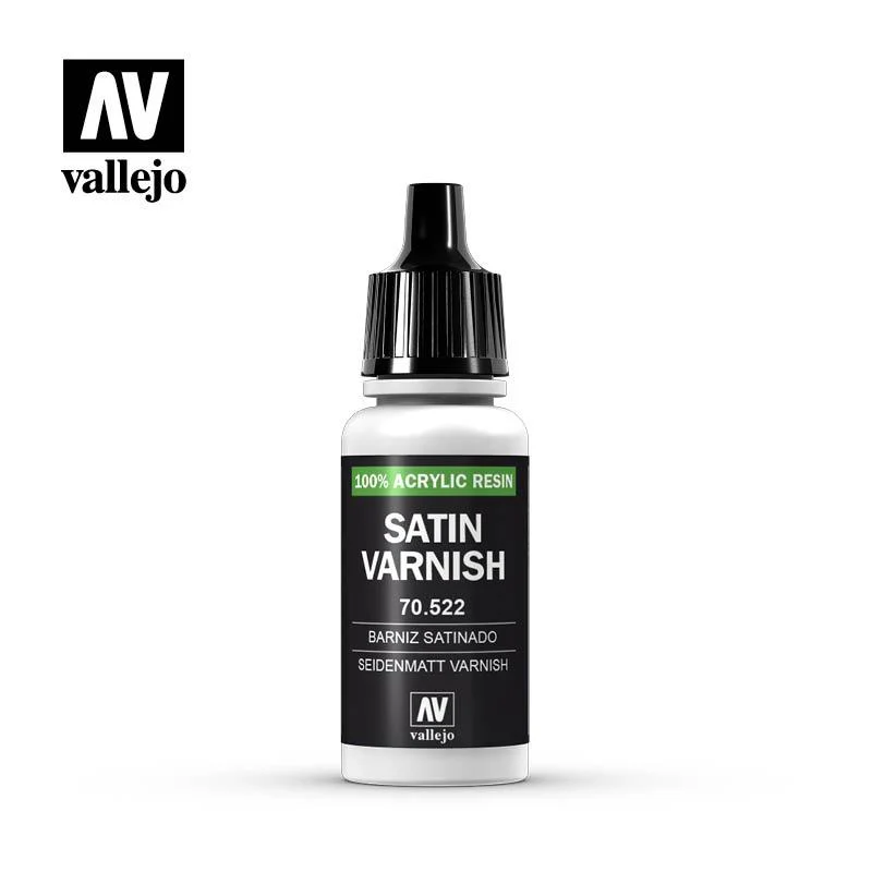 Permanent Satin Varnish for Models 17ml