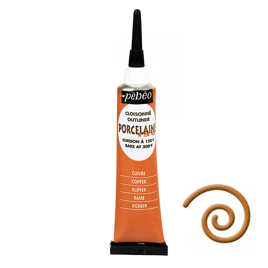 Porcelain Paint Outliners 20ml - Colours - Image 9