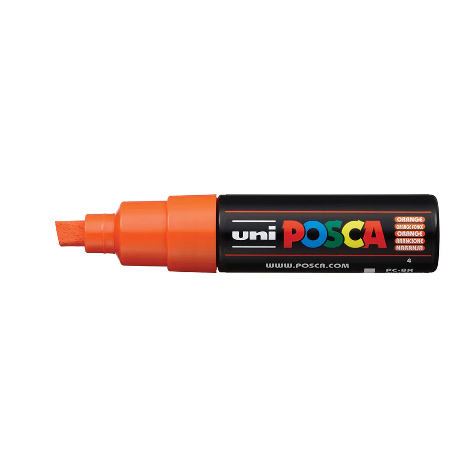 POSCA Marker (PC-8K) - Chisel Tip (8mm) - Image 10