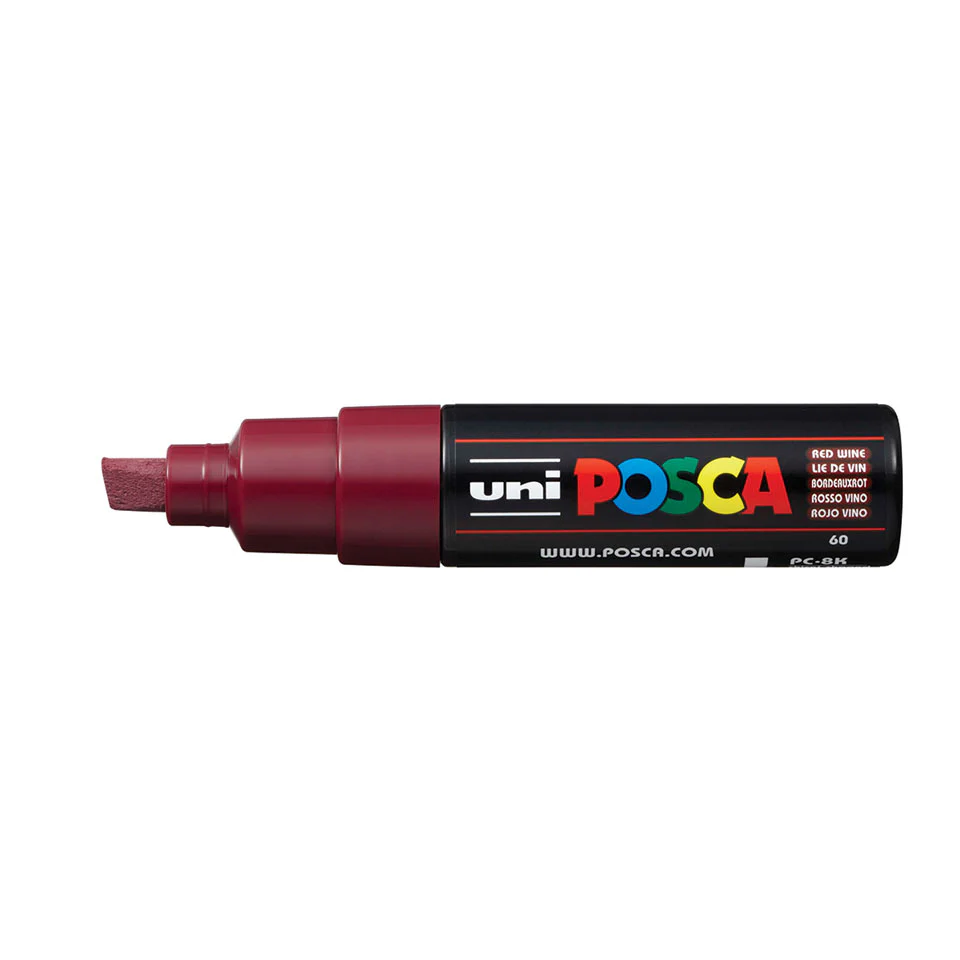 POSCA Marker (PC-8K) - Chisel Tip (8mm) - Image 14