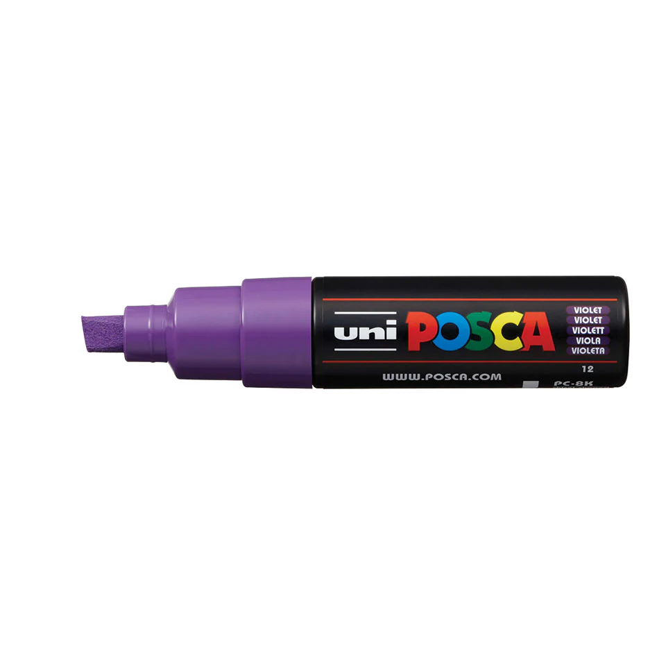 POSCA Marker (PC-8K) - Chisel Tip (8mm) - Image 16
