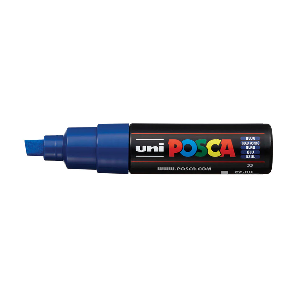 POSCA Marker (PC-8K) - Chisel Tip (8mm) - Image 4