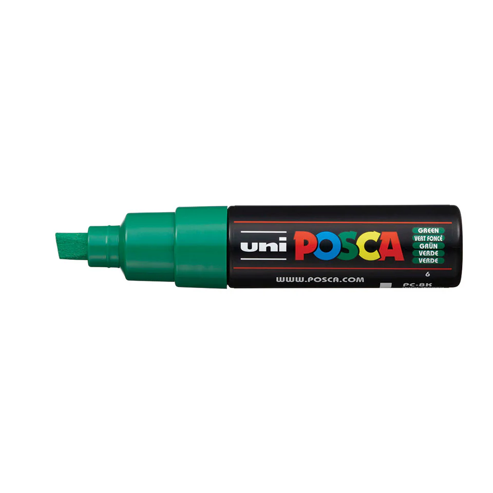 POSCA Marker (PC-8K) - Chisel Tip (8mm) - Image 6