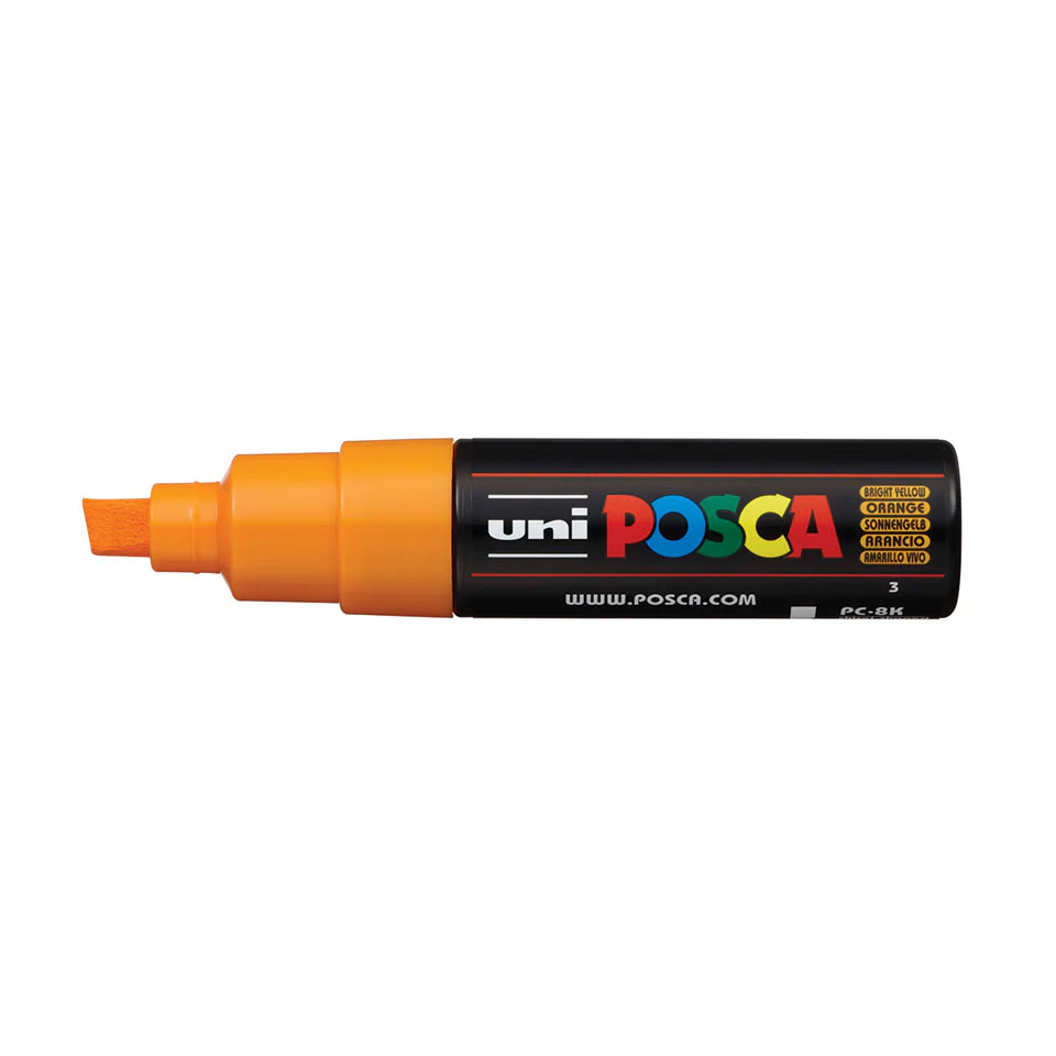 POSCA Marker (PC-8K) - Chisel Tip (8mm) - Image 9
