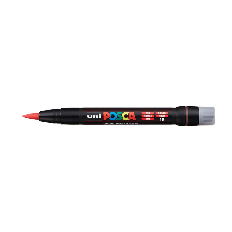 POSCA Marker (PCF-350) - Brush Tip - Image 3
