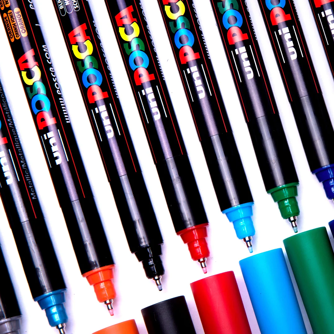 POSCA PC1MR Basic Colors -  Set of 8 - Image 4