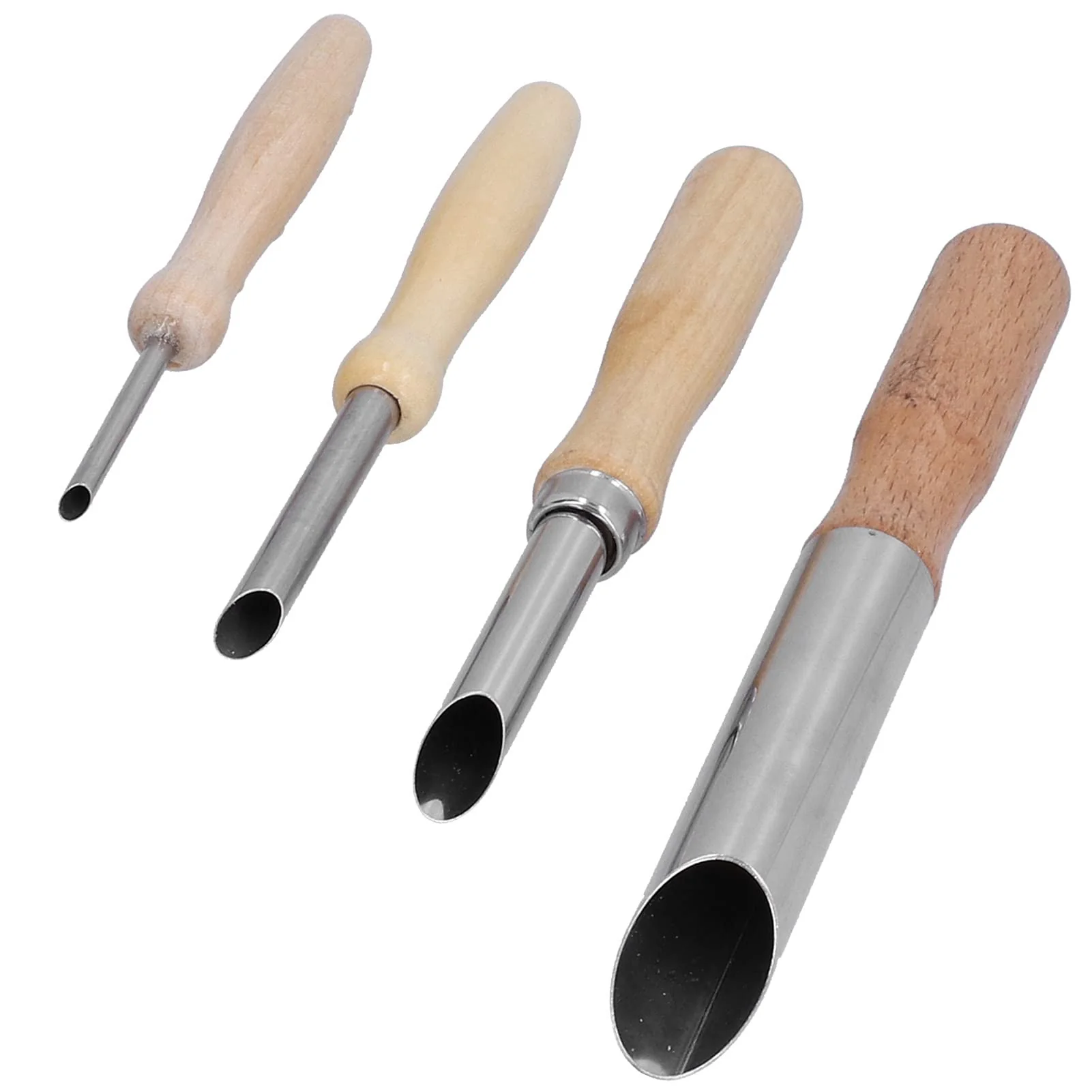 Pottery Circular Hole Cutter Set of 4