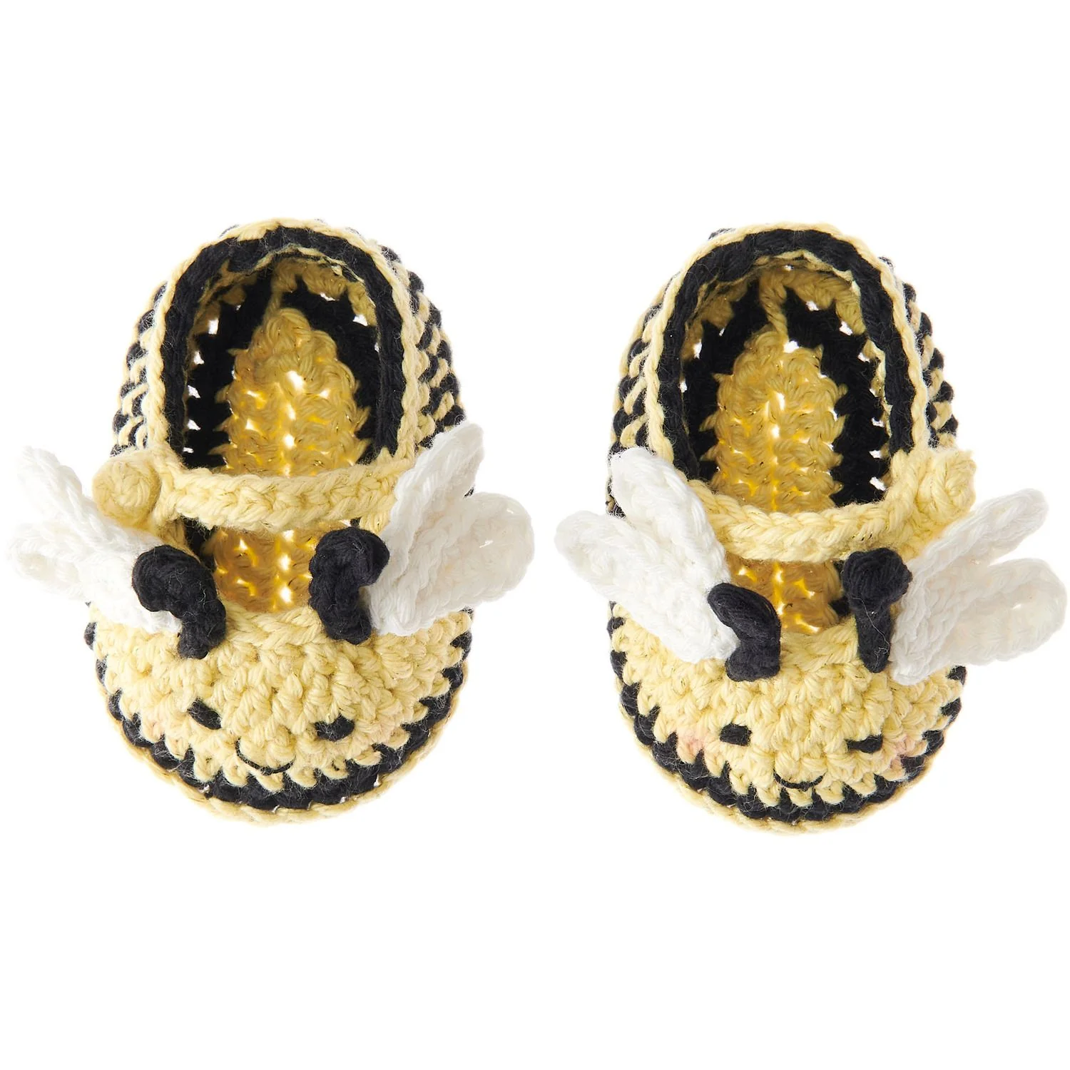 Ricorumi Crochet Set Baby Booties Bee - Image 3