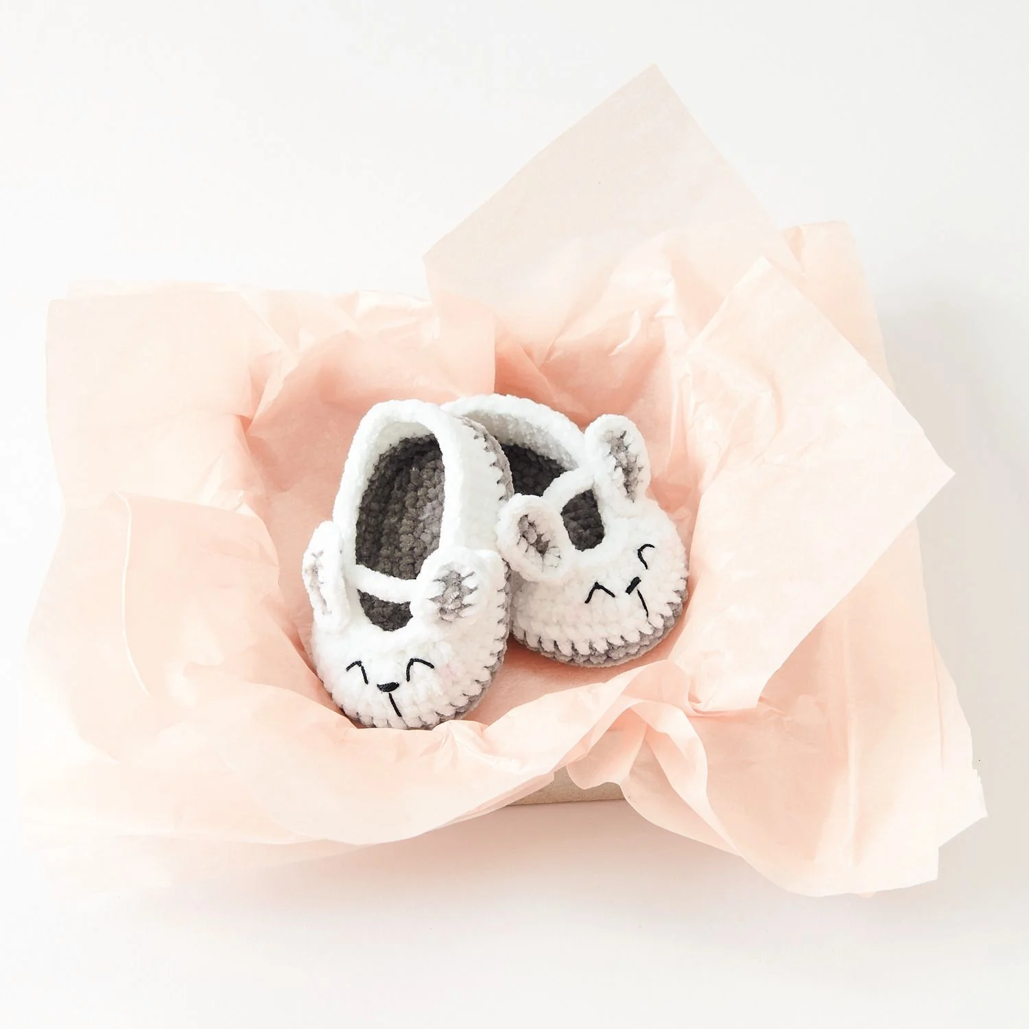 Ricorumi Crochet Set Baby Booties Bunny - Image 5