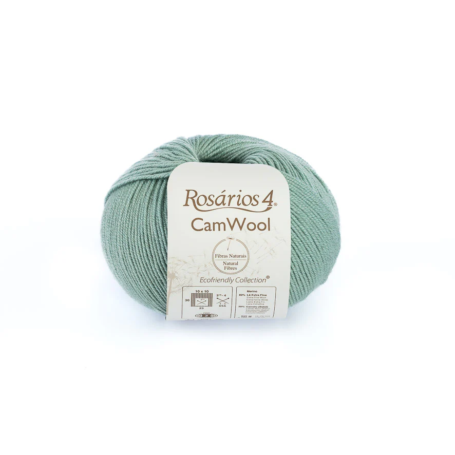 CAMWOOL Yarn: 80% Extra Fine Merino, 20% Baby Camel, Sport - Image 10