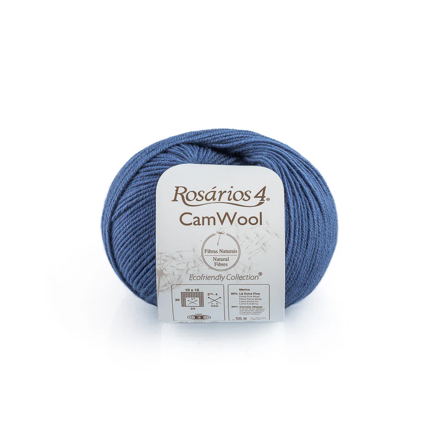 CAMWOOL Yarn: 80% Extra Fine Merino, 20% Baby Camel, Sport - Image 3