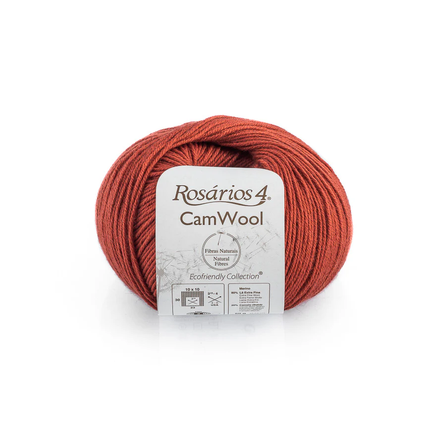 CAMWOOL Yarn: 80% Extra Fine Merino, 20% Baby Camel, Sport - Image 5