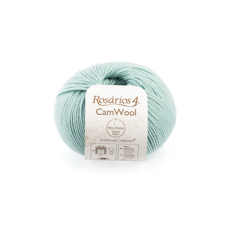 CAMWOOL Yarn: 80% Extra Fine Merino, 20% Baby Camel, Sport - Image 7