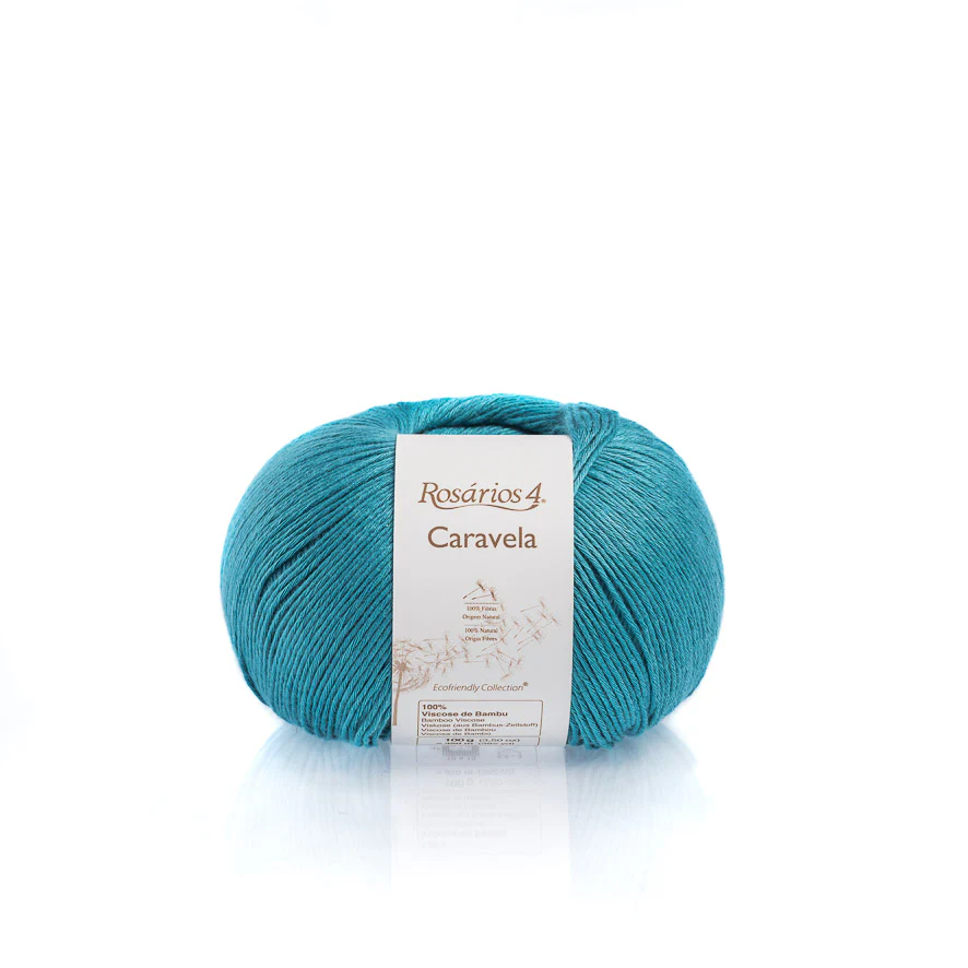CARAVELA Yarn: 100% Bamboo Viscose, Sport - Image 8