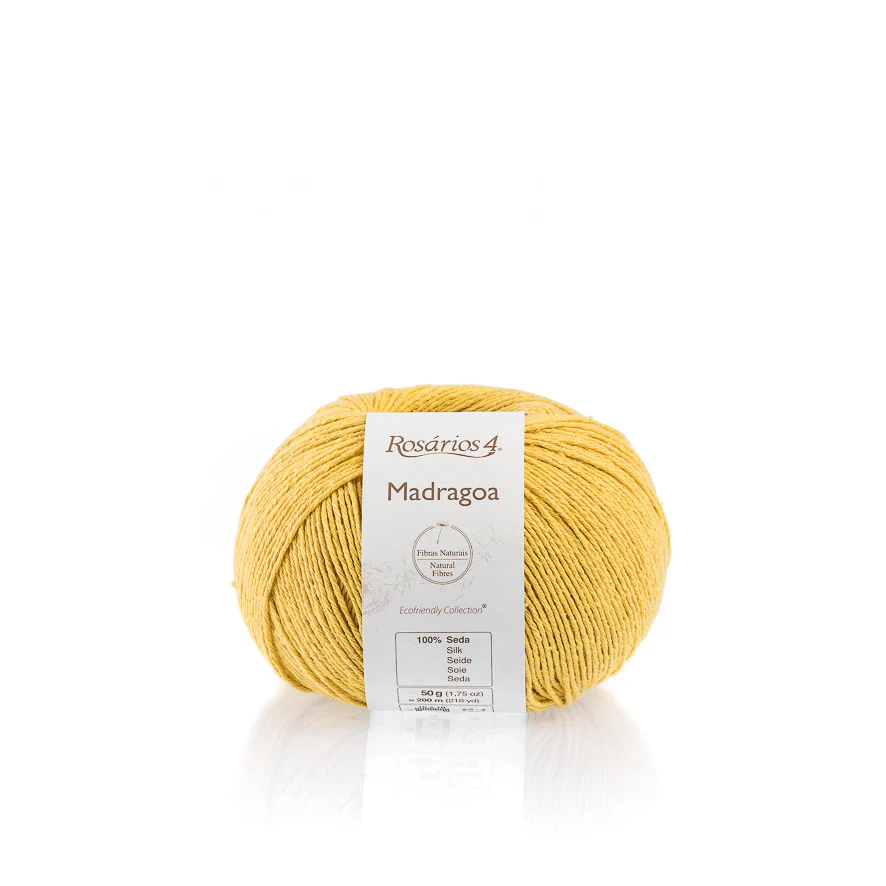 MADRAGOA Yarn: 100% Silk, Fingering - Image 5