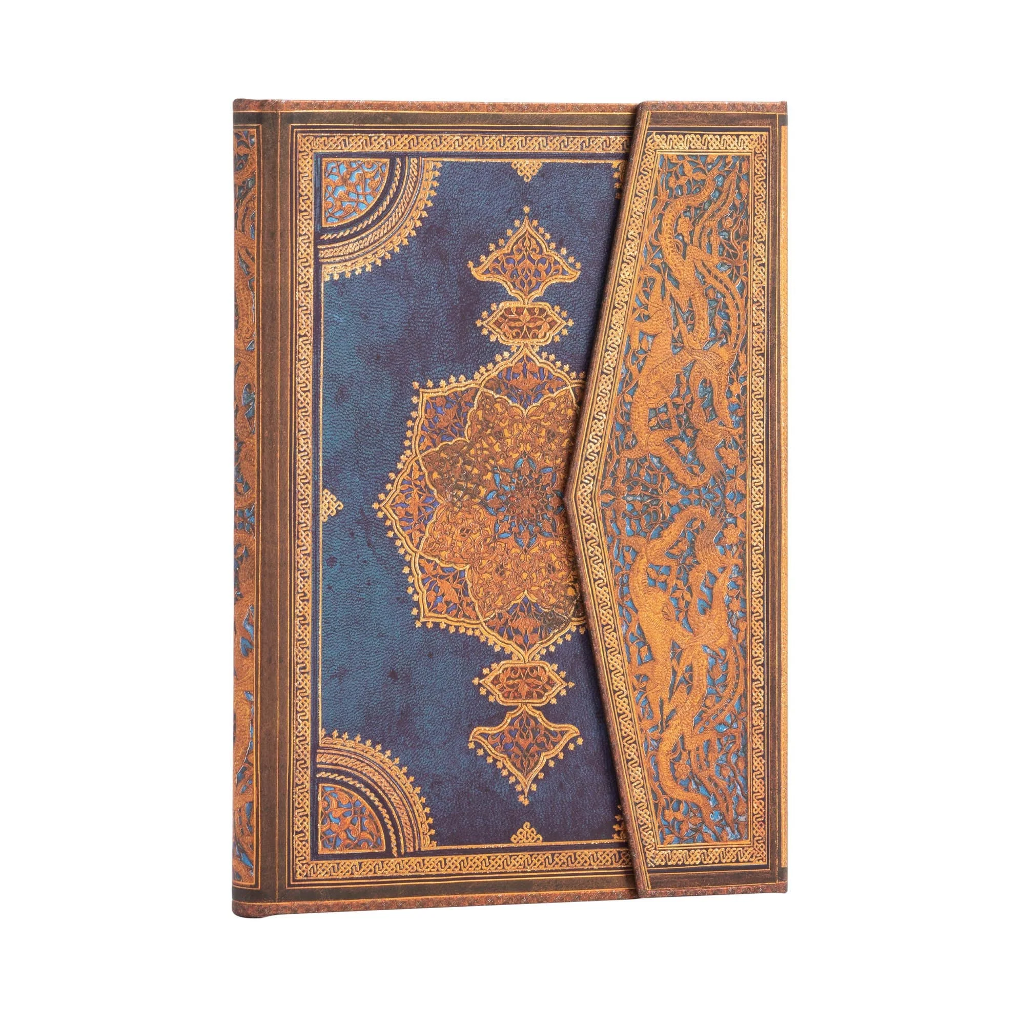 Safavid Indigo, Safavid Binding Art, Midi, Unlined - Image 3