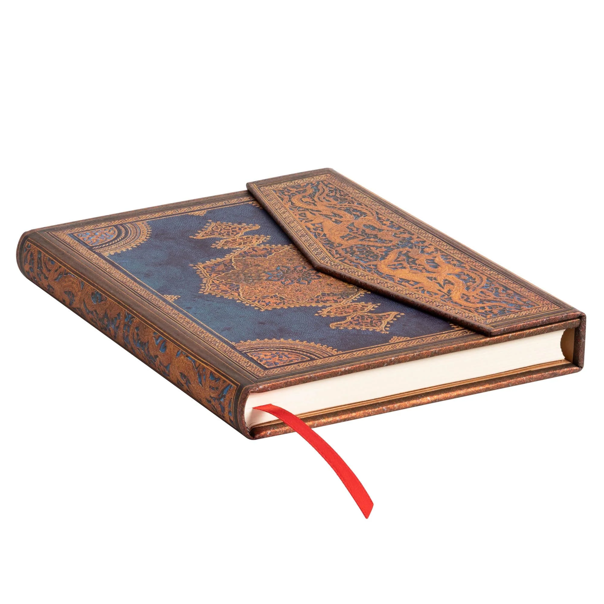 Safavid Indigo, Safavid Binding Art, Midi, Unlined - Image 4