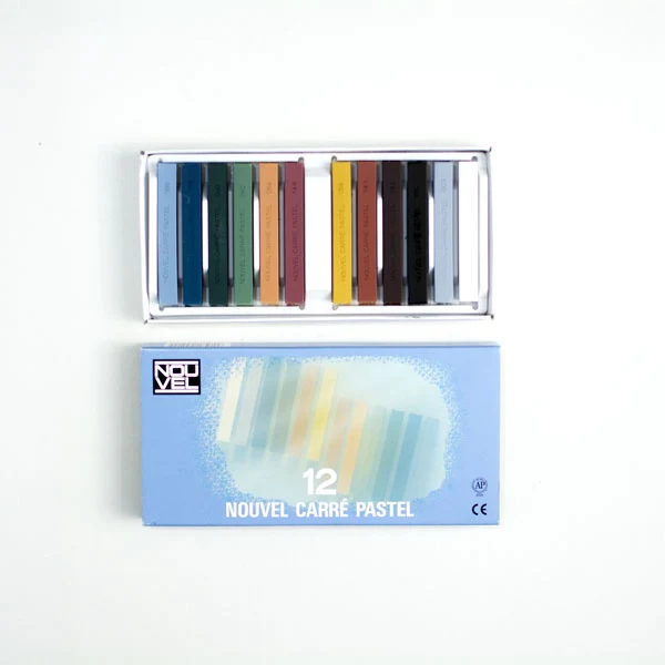 Sakura Carre Sketching Hard Pastel 12 Colour Set