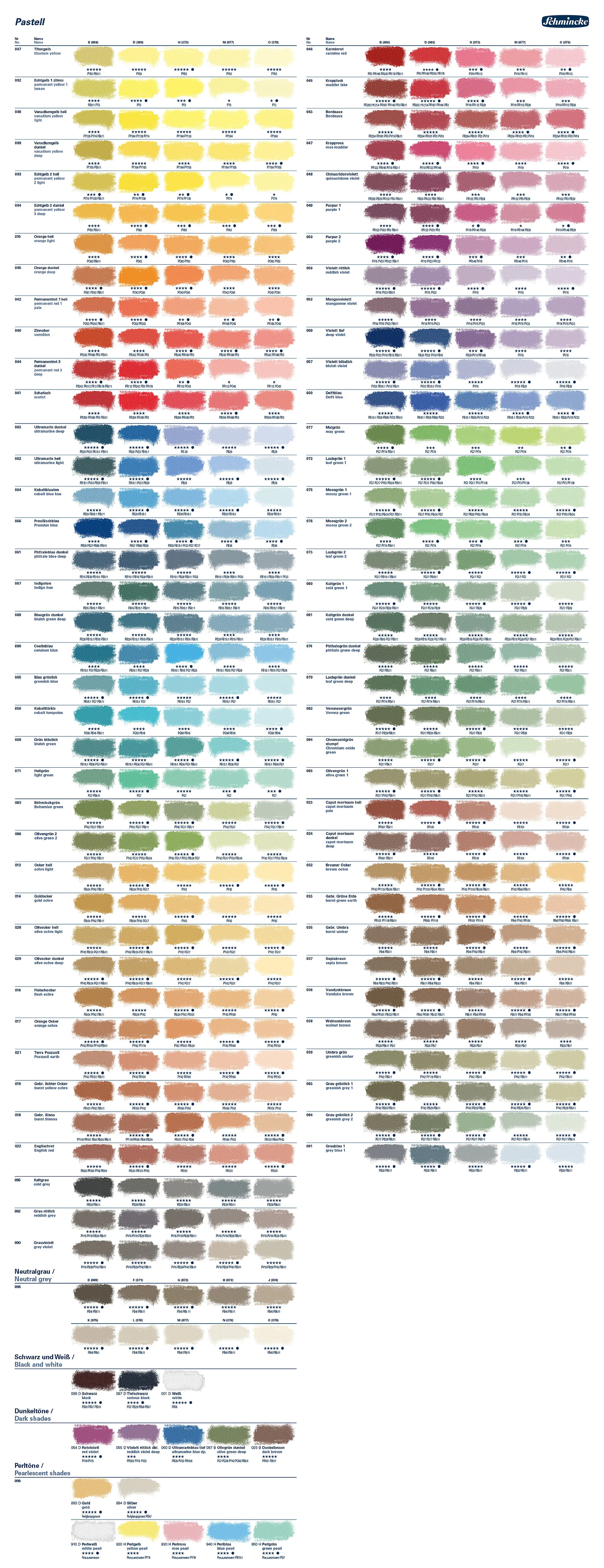 Schmincke: Soft Pastels Singles (Part 2) - Image 98