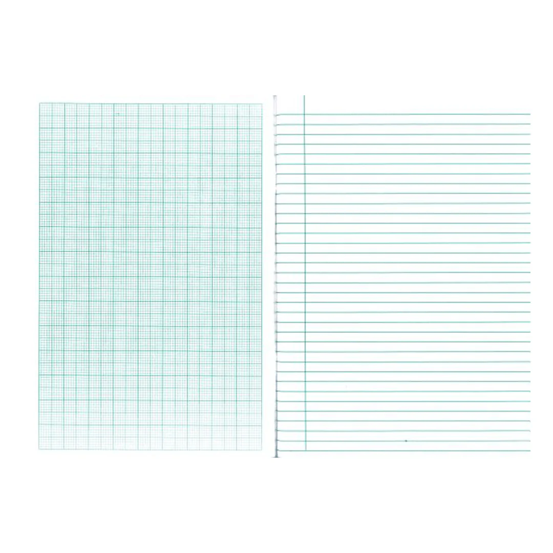 Science Book A4 (Lined + Graph)