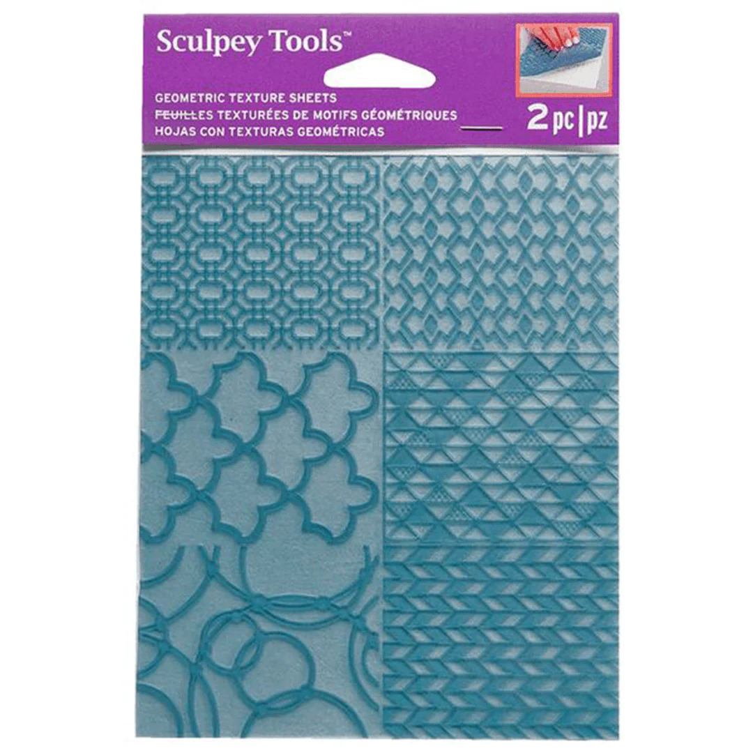 Sculpey Texture Sheet, Geometric