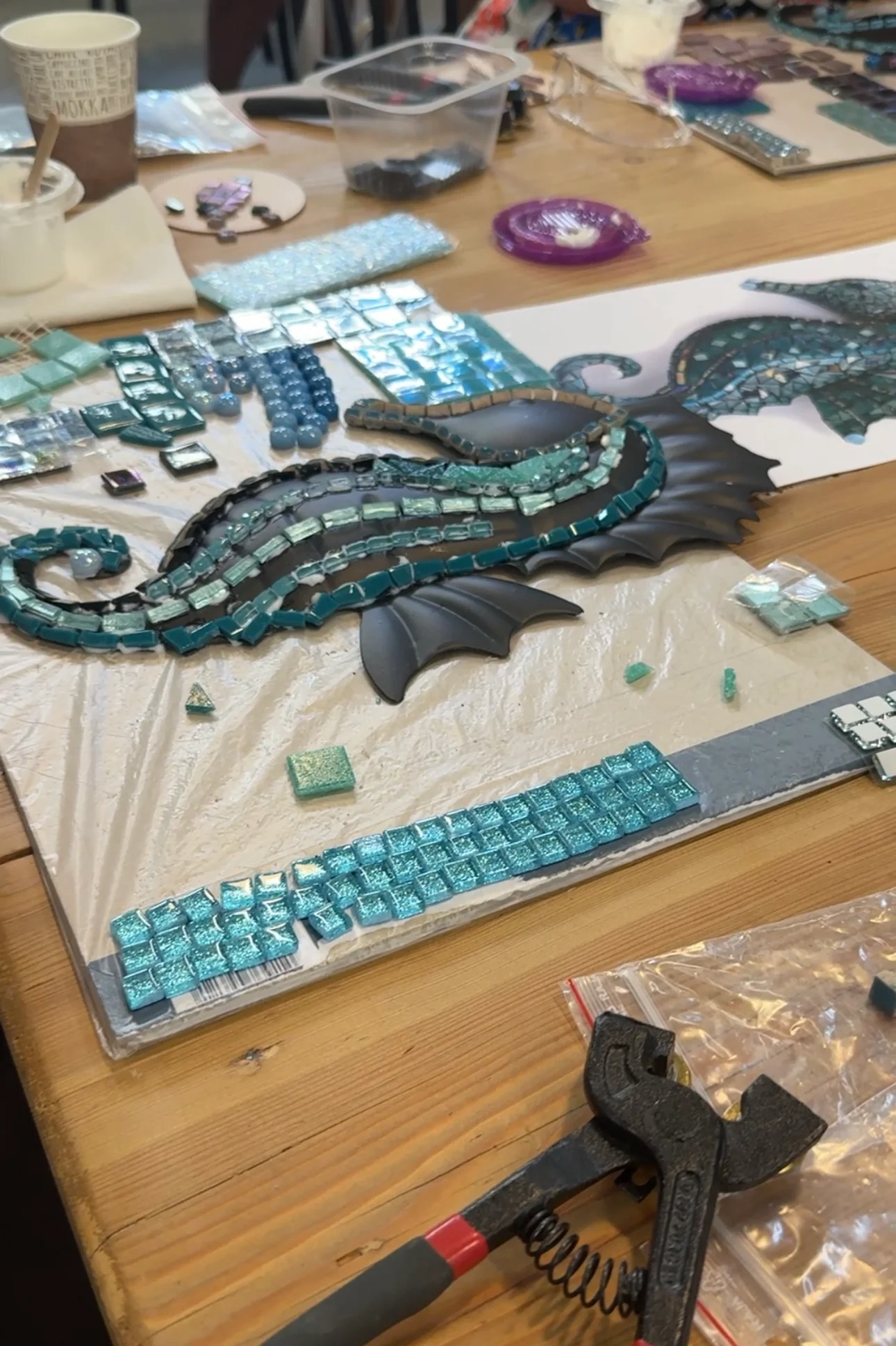 Seahorse Mosaic Kit - Image 2